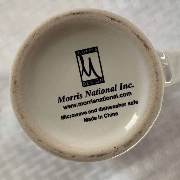 🦩NEW Cute Morris National ceramic two-sided Reindeer mug - Picture 3 of 4